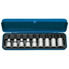 Jogo chave soquete allen 3/16 a 5/8