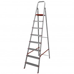 Escada de alum�nio 8 degraus residencial - ESC0067