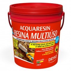 Impermeabilizante l�quido resina acr�lica multiuso 3,6L incolor - ACQUARESIN