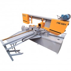 Serra fita horizontal 1,5 CV 250 mm cabe�ote hidr�ulico trif�sica - FMG-500A