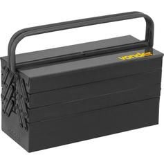 Caixa para ferramentas sanfonada com 7 gavetas e alça Caixa para ferramentas sanfonada com 7 gavetas e alça