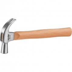 Martelo unha polido 25 mm com cabo de madeira