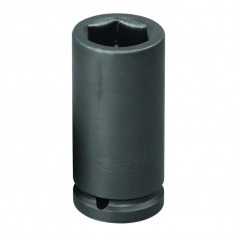 Soquete sextavado de impacto longo 21 mm encaixe 1/2