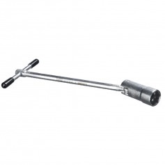 Chave de vela com cabo T e soquete m�vel 21 mm comprimento 260 mm - 101004