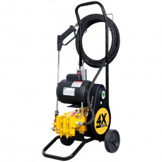 Lavadora alta vaz�o 1 hp 660L/H 450 libras com carrinho e mangueira JH4 4X - MB-0147C