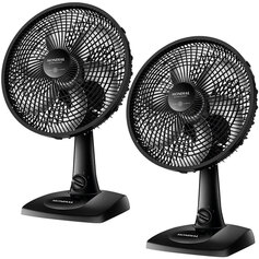 Kit 2 Ventiladores de mesa 30 cm 6 p�s com 3 velocidades - VSP-30-B