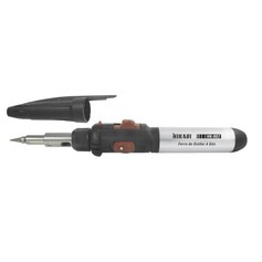 Ferro para solda a gás com tampa protetora HK-902 Ferro para solda a gás com tampa protetora HK-902