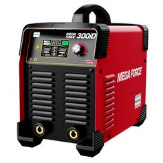 Inversora de solda 300A para eletrodo revestido e Tig 220/380/440V trif�sica - Mega Force 300iD