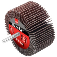 Roda de lixa 80 x 40 mm com haste - 741509