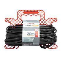 Extens�o el�trica 20 metros 1 tomada 3 x 0,75 mm 10A tripolar - Connect Hard