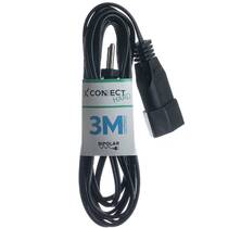 Extens�o el�trica 3 metros 1 tomada 2 x 0,75 mm 10A bipolar - Connect Hard