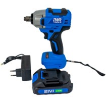 Chave de impacto parafusadeira a bateria 18V Brushless com 1 bateria PWR-35