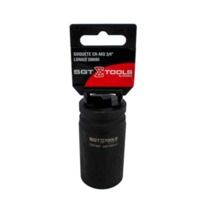 Soquete sextavado de impacto longo 28 mm encaixe 3/4