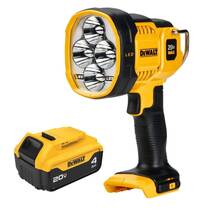 Lanterna led a bateria 1500 l�mens articulada Spotlight DCL043 com 1 bateria 20V 4Ah