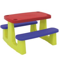 Mesa Infantil para Pic-nic e escolar colorida - 92360000