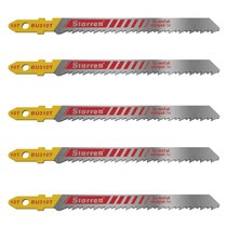 L�mina serra tico tico 75 mm 10 dentes bimetal para madeira 5 pe�as - BU310T