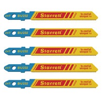 L�mina serra tico tico 51 mm bimetal para metal 5 pe�as BU232