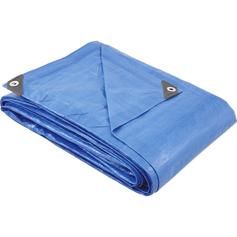 Lona de polietileno azul 9 x 4 m