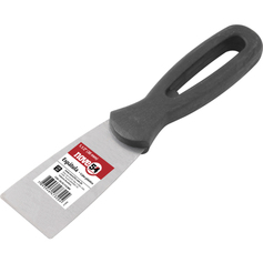 Esp�tula de a�o temperado 38 mm com cabo pl�stico
