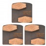 Conjunto abrasivo #120 fino para Politriz BF 2800 com 3 pe�as - 12781