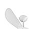 Ventilador de teto Led 3 p�s branco - F�nix LED  220V