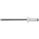 Rebite de repuxo 3,2 x 12 mm branco 312 c/ 1000 pe�as