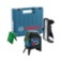 N�vel a laser verde com 2 linhas e 2 pontos de prumo - GCL 2-15G