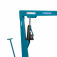 Guincho hidr�ulico 2 toneladas com prolongador rodas de ferro - MGH-2TP