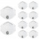 Kit 10 M�scaras contra poeiras e n�voas sem v�lvula PFF1 - CONFORT