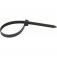 Abra�adeira de nylon 280 x 9 mm preta com 10 pe�as