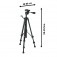 Trip� para n�vel a laser altura regul�vel 55 a 157 cm - BT150