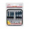 Jogo de brocas chata para madeira 13 a 25 mm com 6 pe�as - Self Cut Speed