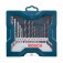 Jogo de brocas para Concreto, Metal e Madeira 15 pe�as - X-Line