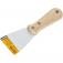 Esp�tula de a�o 6 cm com cabo de madeira 
