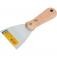 Esp�tula de a�o 8 cm com cabo de madeira