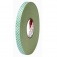 Fita adesiva dupla face espuma 19 mm x 20 metros PU branca - 4026