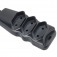 Extens�o el�trica 3 metros 3 tomadas 2 x 0,75mm 10A 2P  110V/220V