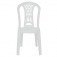 Cadeira pl�stica sem bra�os branca - Laguna