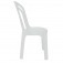 Cadeira pl�stica sem bra�os branca - Laguna