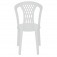 Cadeira pl�stica sem bra�os branca - Laguna
