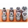 Jogo de chave soquete hexalobular f�mea e-10 a e-18 encaixe 1/2