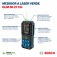 Trena a laser Verde leitura at� 50 metros com Bluetooth - GLM 50-27 CG