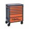 Carrinho para ferramentas com 7 gavetas laranja - RSC24/7 