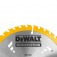 Disco de serra circular 235 x 22 para madeira e laminado 40 dentes - DW-3132A