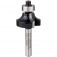 Fresa para madeira com rolamento 25,4 haste 6 mm - Standard
