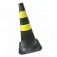 Kit 3 Cones para sinaliza��o 50 cm com 2 faixas - RM-42