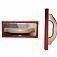 Desempenadeira emborrachada com cabo de madeira 105 x 230mm