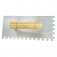 Desempenadeira em a�o dentada com cabo de madeira 12 x 25,5 cm - 0.2403