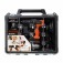 Kit Furadeira Parafusadeira a bateria 20V 6 em 1 - Matrix  110V/220V