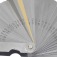 Calibrador de folga de 0,038 a 0,889 mm